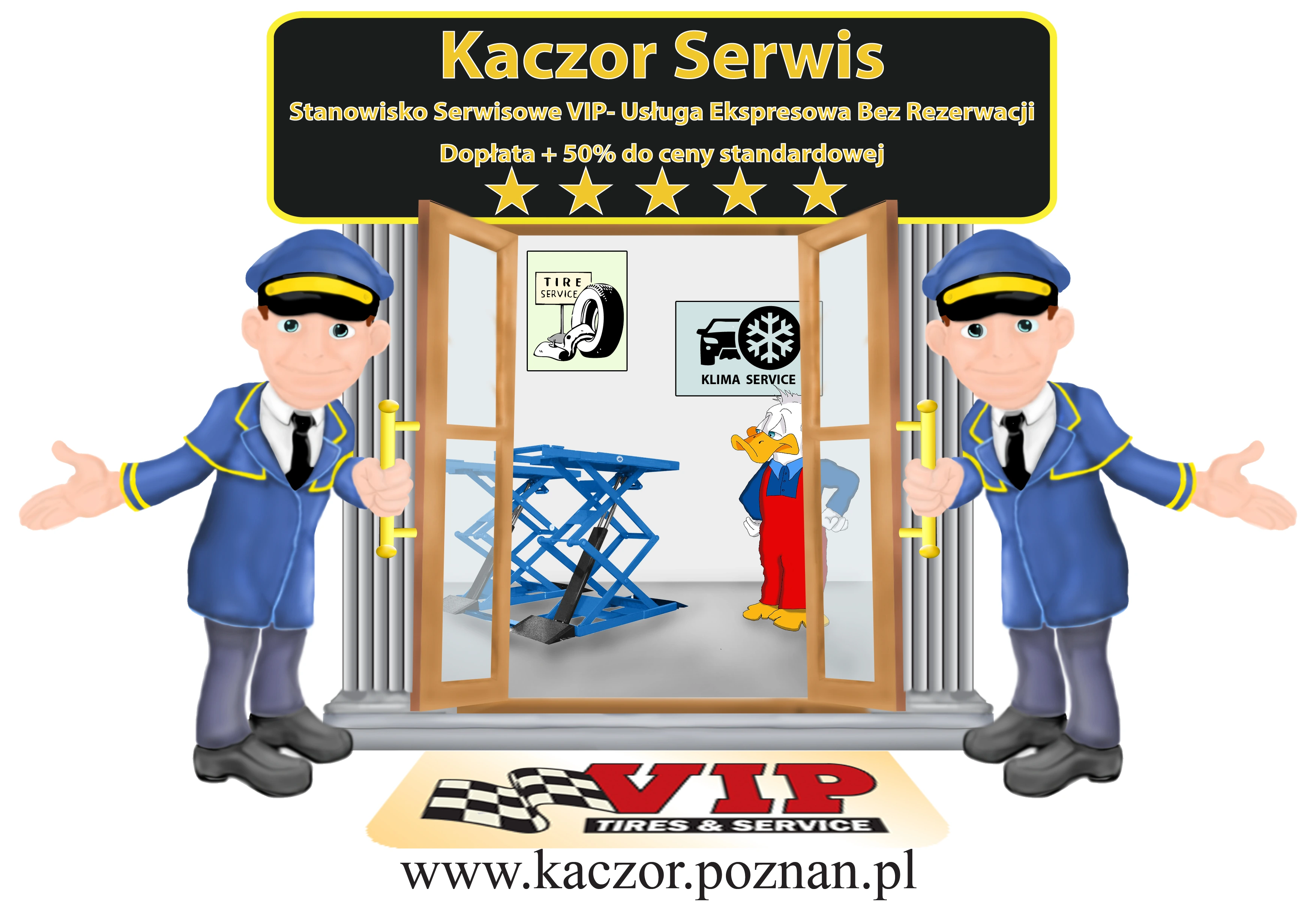 Oferta stanowiska serwisowego VIP